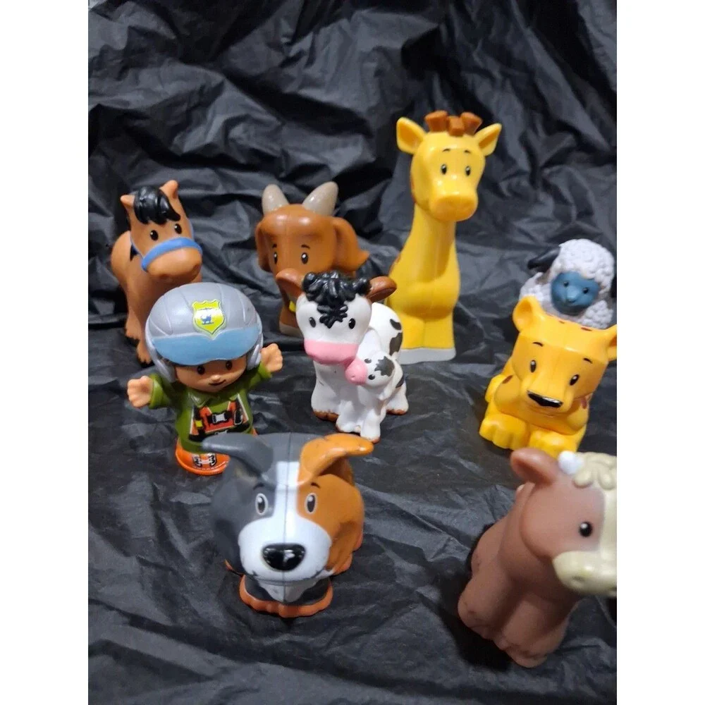 Little People Animal And People Lot Of 13